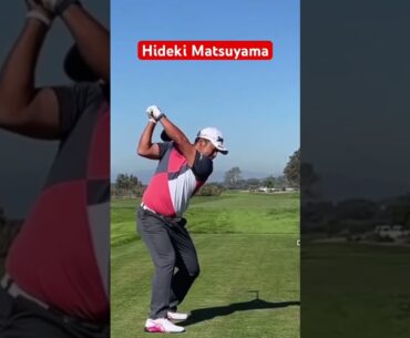Hideki Matsuyama Driver Swing Slow Motion