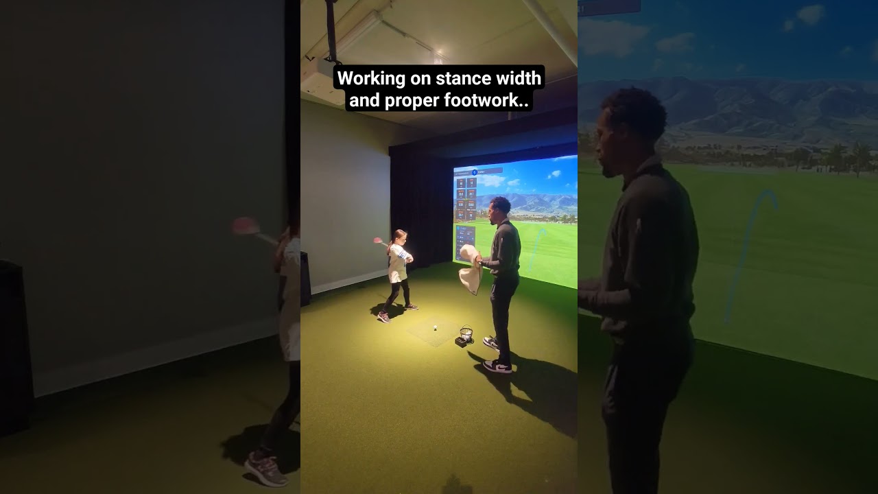 working on stance and footwork! #golfer #golf #pga #golftips #golflife #shorts #juniorgolf #fyp #for working on stance and footwork! #golfer #golf #pga #golftips #golflife #shorts #juniorgolf #fyp #for