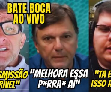 TRETA! NETO E  MAURO CEZAR  DESCE O CACETE NA CAƵÉ TV AO VIVO E CLIMA FICA PESADO APÓS ACUSAÇÃO