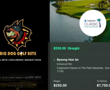 Golf Bets:  2024 Cognizant Classic (formerly Honda Classic)
