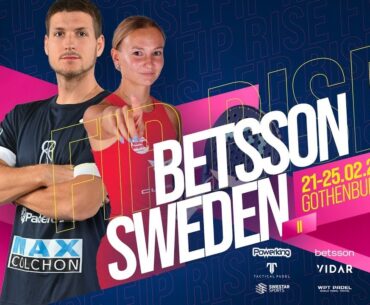 CC - FIP RISE Betsson Göteborg 2024: 🚹 - KVARTSFINALER| Swedish - Tävling 2 of 7