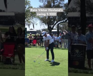 Viktor Hovland's Golf Swing is So Pure! # golfswing #golfshorts #viktorhovland