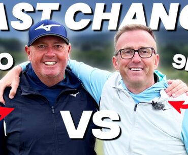 mega golf match to end the trip