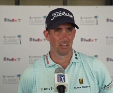 Chesson Hadley Thursday Flash Interview Day 1 2024 Cognizant Classic © PGA Tour