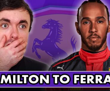 Our SHOCKED reaction to Lewis Hamilton joining Ferrari