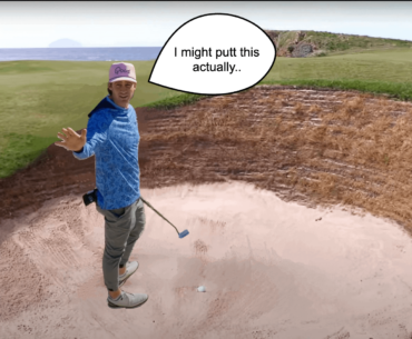 Garrett when he's in a bunker..
