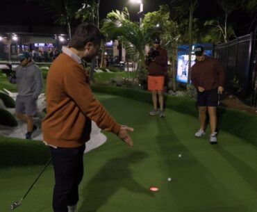 Imagine going from snap hooking to being confused at mini putt.