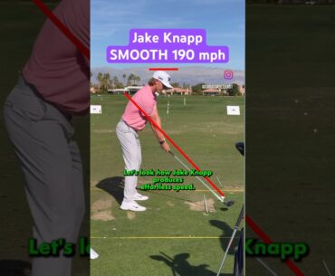 Jake Knapp Slow Mo Driver Swing Analysis #golf #pgatour