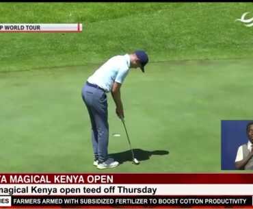 Greg Snow and Njoroge Kibugu finish joint 56th after Round One of Magical Kenya Open