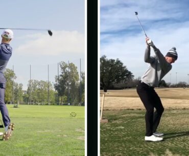 Will Zalatoris Golf Swing - Slow Motion - Driver/Iron DTL View