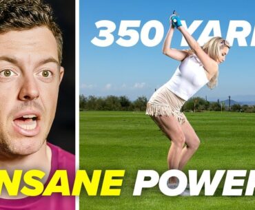 Top LPGA Tour Golf Players By Drive Distance..