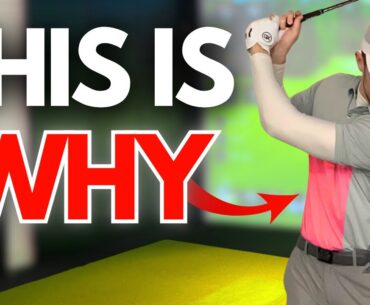 Why You Struggle To Keep The Left Arm Straight In Your Golf Swing!