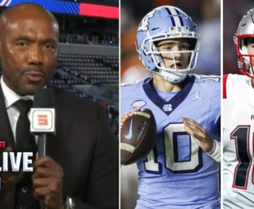 NFL LIVE | Should Patriots draft a QB at No. 3 or keep Mac Jones? - Louis Riddick on Patriots' plans