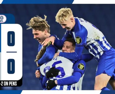 EFL Trophy Brighton U21s 0 Reading 0 (Brighton Win 3-2 On Penalties)