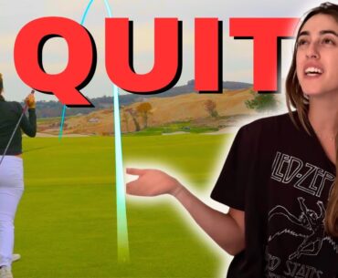 Having A Golf BREAKDOWN at Paynes Valley | Sabrina Andolpho