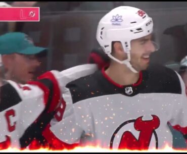 ALL 7 DEVILS GOALS IN SAN JOSE 2/27/24 #NJDevils