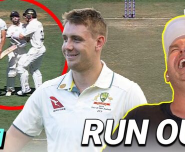 Cam Green 174* and Kane Williamson's Bizarre Run-Out | NZ v AUS: Day 2 | Wellington