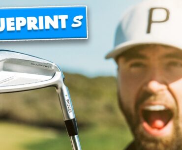 MY NEW IRONS?! PING Blueprint S Iron Full Review