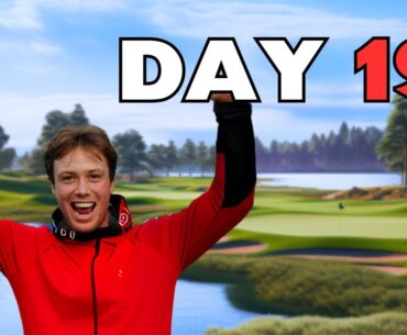Playing Golf EVERY DAY Until I Make 18 Pars In a Row - DAY 19