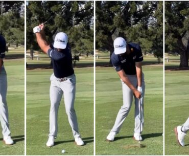 Tempo King Max Homa Iron Swing Slowmotion 2024