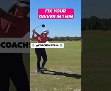 NO More Golf Driver SLICING - Fix Your Driver in 1 Minute - Beginner Golfers Tips