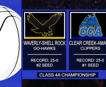 Class 4A - Clear Creek Amana Clippers vs. Waverly-Shell Rock Go-Hawks