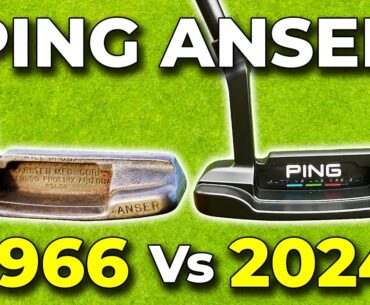 MOST ICONIC GOLF CLUB OF ALL TIME!? Old v New Ping Anser Putters Tested! Retro Review