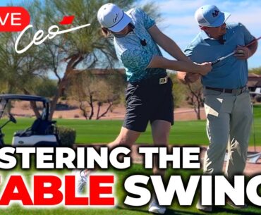 My Lesson With The CEO Of Golf Building A More Stable Swing