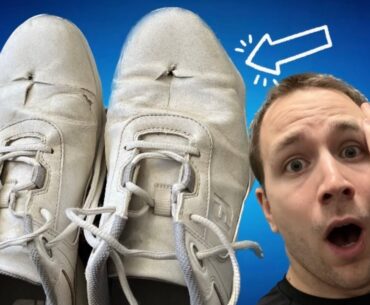 Why I had to STAB my golf shoes!