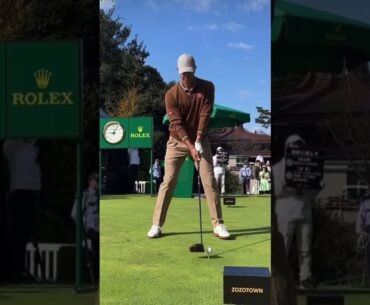 Adam Scott driver swing face on #golfswing #golf #golfer #adamscott #pgatour