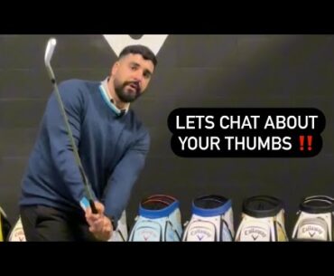 Can your THUMBS help you SHALLOW the club ⁉️