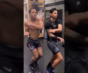 Devin Haney MOCKING Ryan Garcia JUMP ROPE Skills