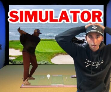 Tee Time Anytime : Indoor Golf Simulator