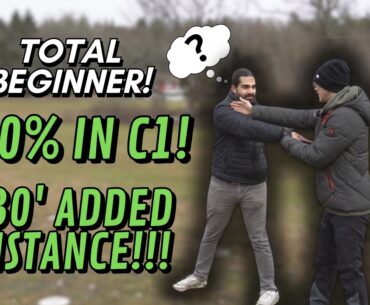TEACHING A TOTAL BEGINNER TO PLAY DISC GOLF!