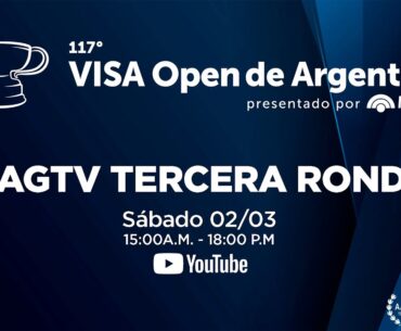 117˚ VISA Open de Argentina presentado por Macro