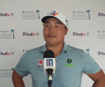 KH Lee Monday Flash Interview 2024 Cognizant Classic in The Palm Beaches © PGA Tour