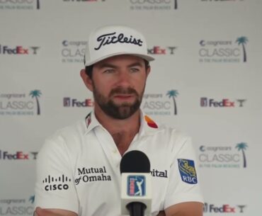Cameron Young Monday Flash Interview 2024 Cognizant Classic in The Palm Beaches © PGA Tour