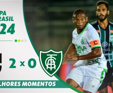 MARINGÁ 2 X 0 AMÉRICA-MG | MELHORES MOMENTOS | COPA DO BRASIL 2024 | ge.globo