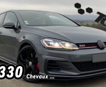 GOLF GTI TCR !! IL TERMINE SES PNEUS POUR LA VIDÉO !!
