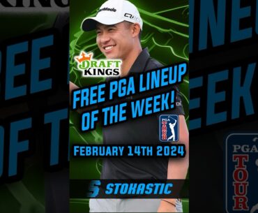 PGA DFS Picks Genesis Invitational 2024 (FREE DraftKings PGA Golf Lineup!)