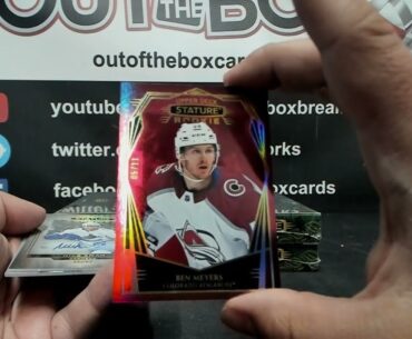 Out Of The Box Group Break #14,655- 2022-23 Upper Deck Stature (8 Box) Half Case Team Buy (Part 2)