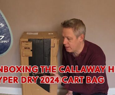NEW CALLAWAY 2024 Car Bag  - GETTING ready for 2024 golf season