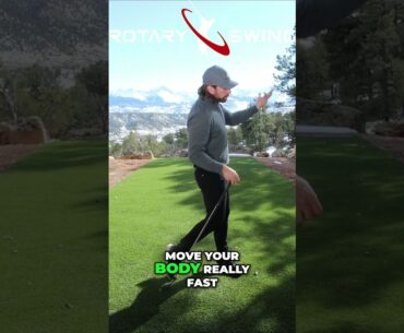 Move Your Hands Fast or Body Fast in the Golf Swing?