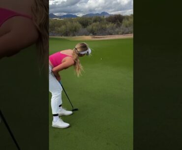 Makin putts and banging sl… 👀 jk