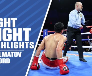 INSTANT CLASSIC! Raymond Ford Stops Otabek Kholmatov In Final Seconds | FIGHT HIGHLIGHTS