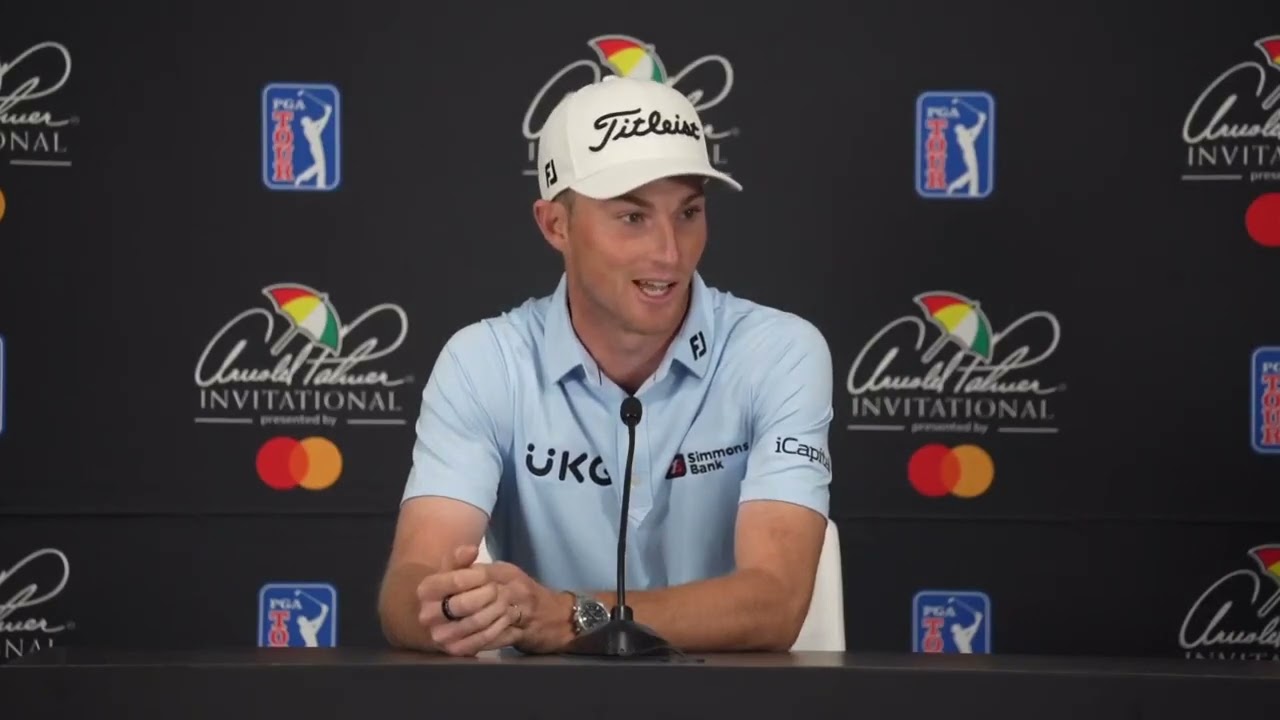 Will Zalatoris Tuesday Press Conference 2024 Arnold Palmer Invitational © PGA Tour Will Zalatoris Tuesday Press Conference 2024 Arnold Palmer Invitational © PGA Tour
