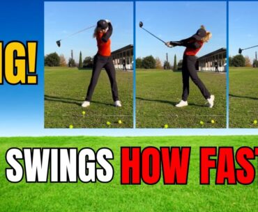 This 'Petite' Girl Swings Faster than the PGA Tour Average - HERE'S HOW!