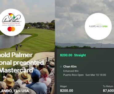 PGA Tour Golf Bets:  2024 Arnold Palmer Invitational & Puerto Rico Open