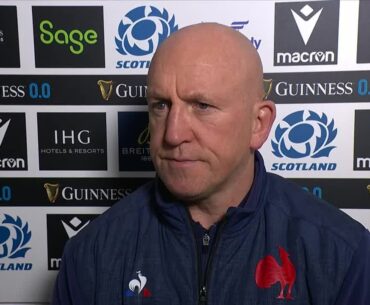 Shaun Edwards on France's win in Scotland