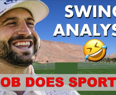 Bob Does Sports - Golf Swing Analysis (Tips for Amateurs)